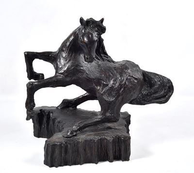 E' una Scultura Non un Cavallo