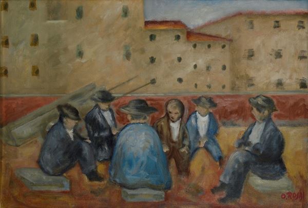 Ottone Rosai - Rest of workers