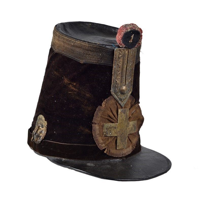 Kepi Mod.1847 da Milite della Guardia Nazionale Piemontese