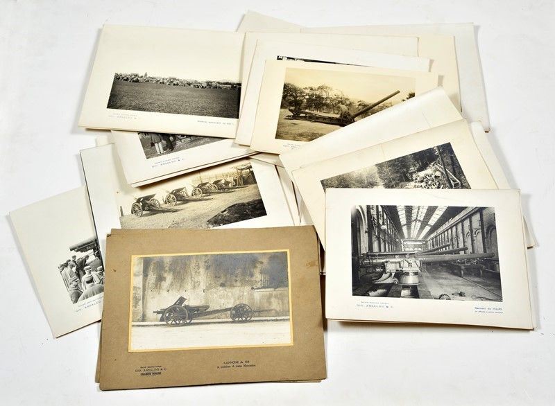 Lotto di Fotografie Ansaldo della Grande Guerra