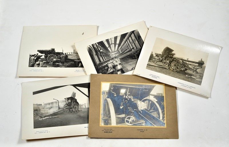 Lotto di Fotografie Ansaldo della Grande Guerra