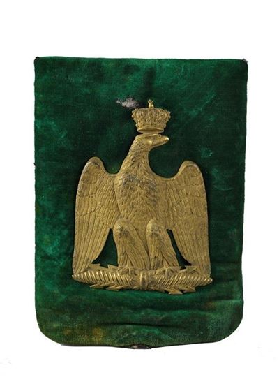 Placca per Sabretache da Ufficiale degli Ussari Francesi