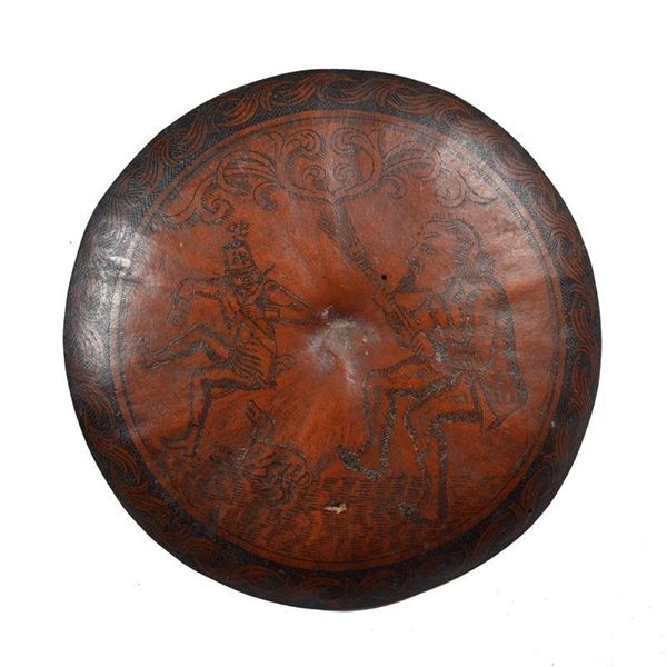 Incisione satirica di Giuseppe Garibaldi  - Asta Armi antiche e Militaria - Galleria Pananti Casa d'Aste