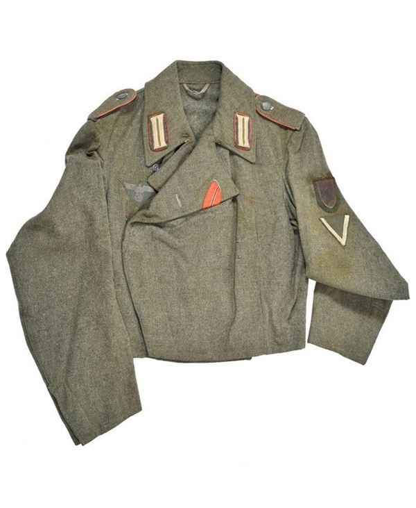 Giacchino per Artiglieria d'Assalto della Wehrmacht  - Asta Armi antiche e Militaria - Galleria Pananti Casa d'Aste