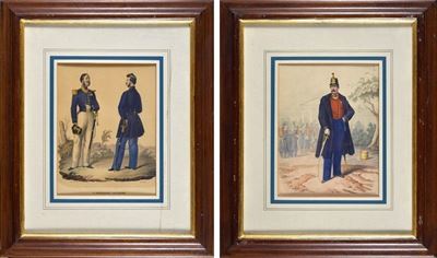 Due Tavole Militari Napoletane di Antonio Zezon