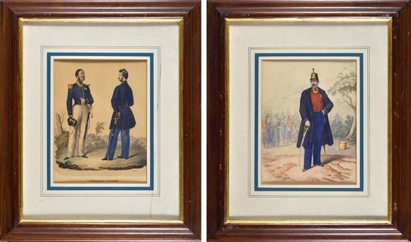 Due tavole militari napoletane di Antonio Zezon