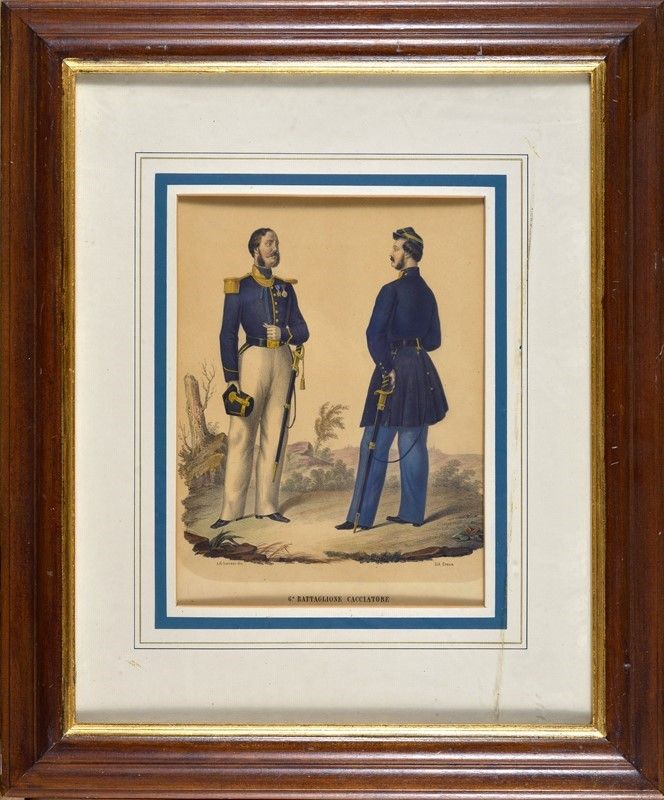 Due Tavole Militari Napoletane di Antonio Zezon