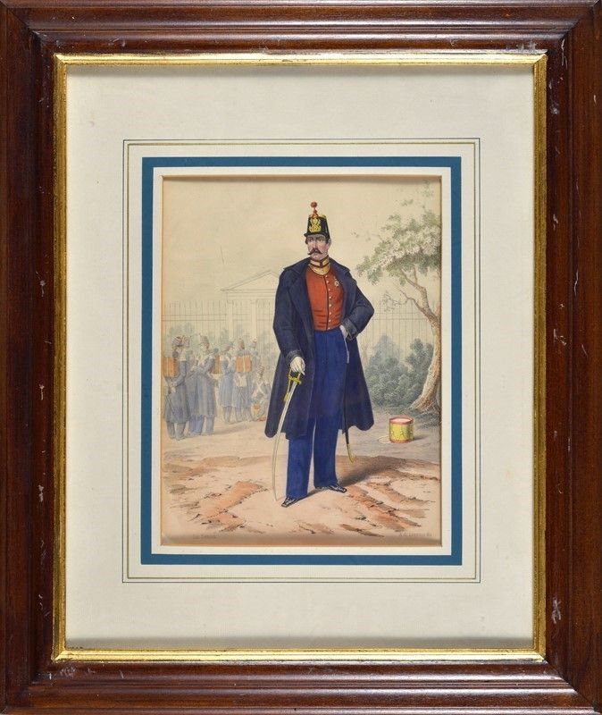 Due Tavole Militari Napoletane di Antonio Zezon