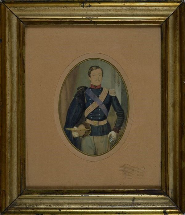 Portrait of Officer of &quot;Piemonte Reale&quot;