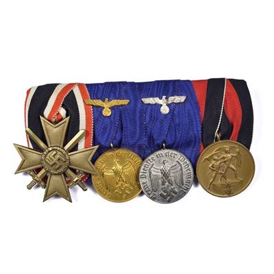 Medagliere di un Sodato Tedesco della II g.M.
