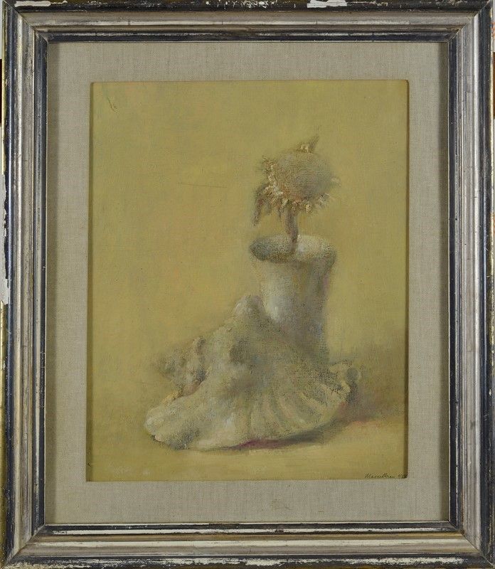Norma Mascellani - Natura Morta con Conchiglia e Fiore