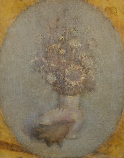 Vaso di Fiori con Conchiglia