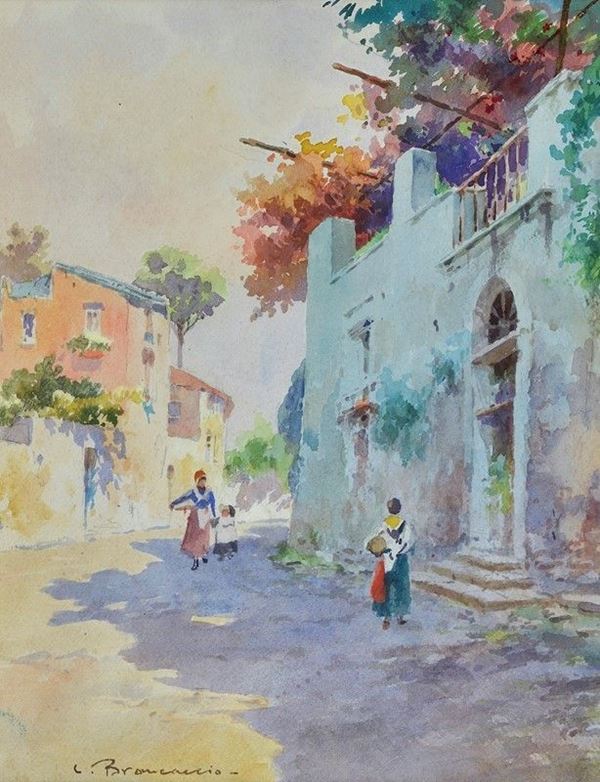 Carlo Brancaccio - Strada di paese