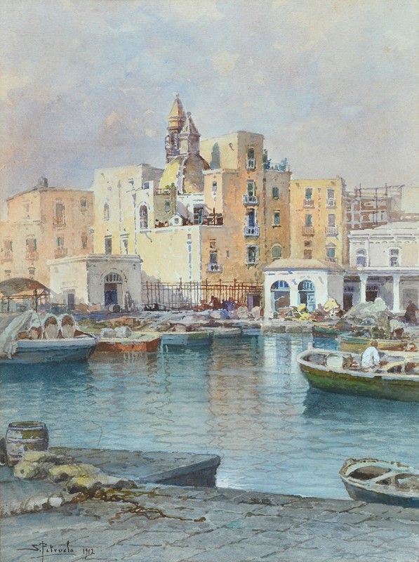 Salvatore Petruolo - Scorcio di paese