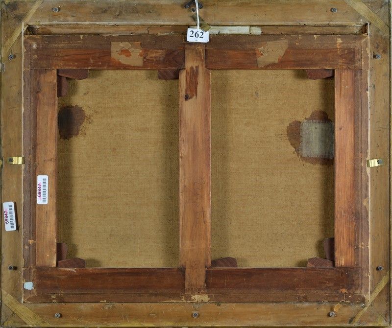 Giovanni (nino) Costa - Interno di Stalla