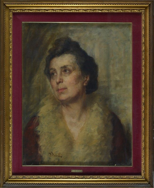Domenico Morelli - Ritratto di Signora