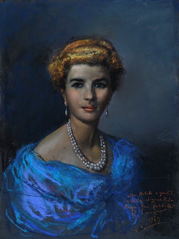 Roberto Carignani - Ritratto di Signora 