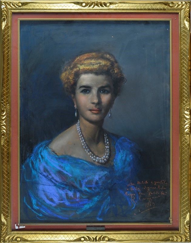Roberto Carignani - Ritratto di Signora