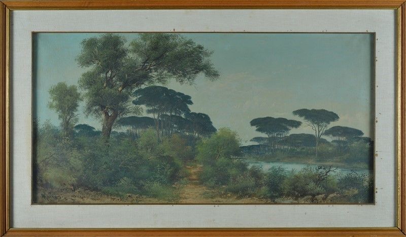 Henry Markò - Paesaggio con Ruscello