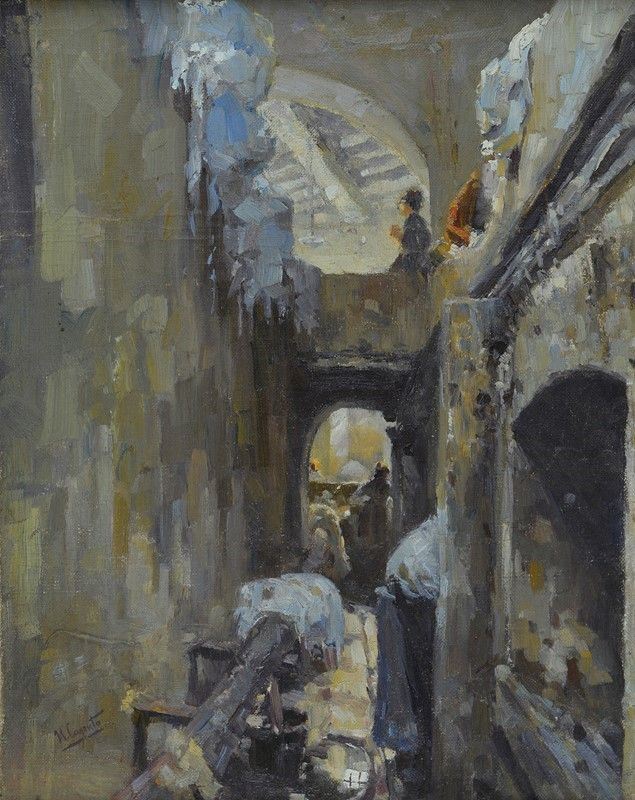 Ulisse Caputo - Fonte con Lavandaie
