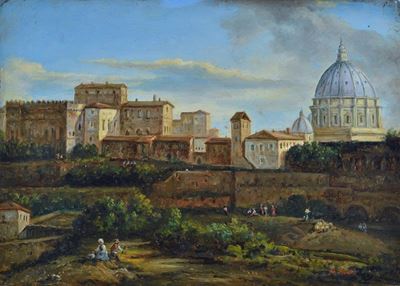 Veduta di Roma