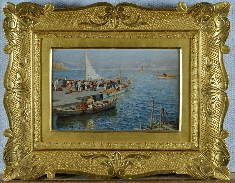 Attilio Pratella - La Partenza dei Pescatori