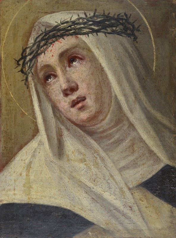 Anonimo, XVII sec. - Saint Catherine of Siena