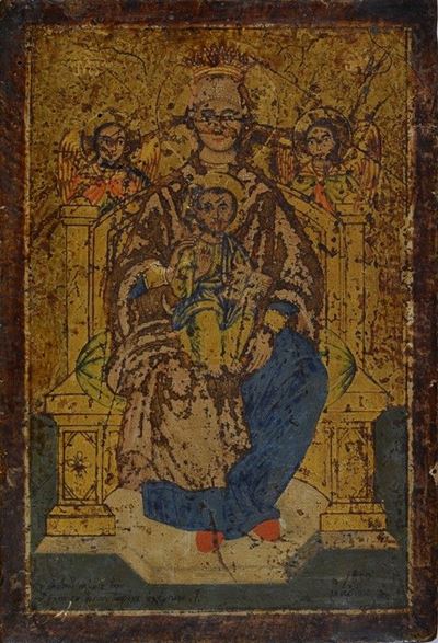 Madonna in Trono con Bambino e Angeli
