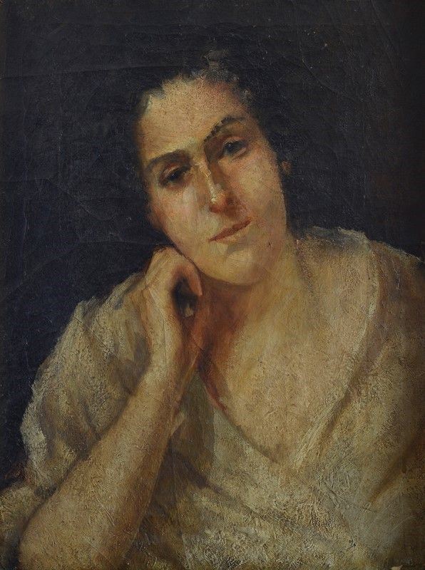 Emilio Gola - Ritratto di donna