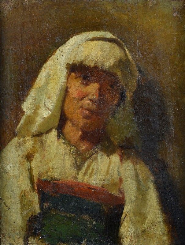 Pio Sanquirico - Ritratto di Popolana