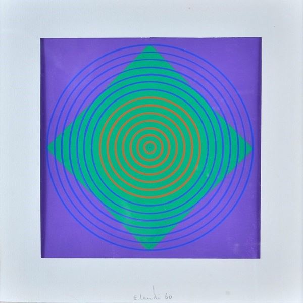 Edoardo Landi - Struttura visuale - influenza cromatica 