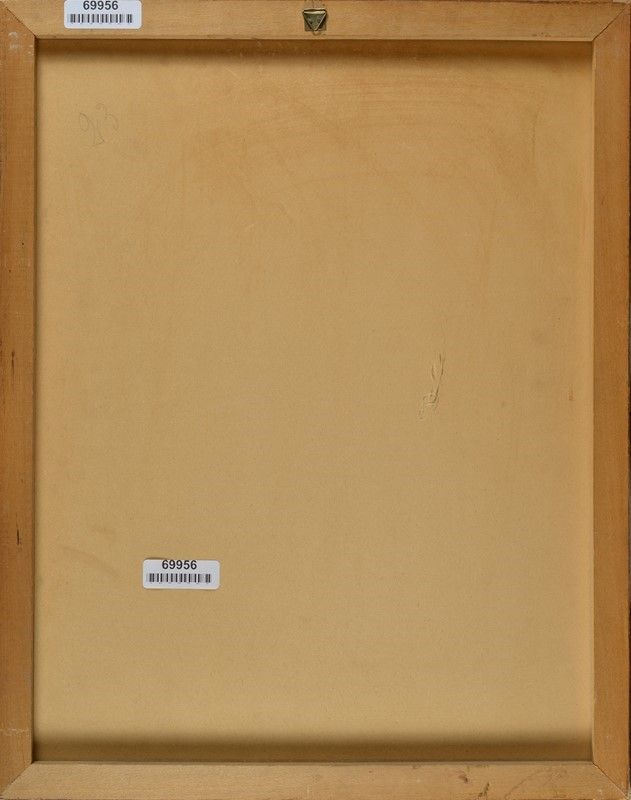 Felice Carena - Deposizione (fronte); Tre Figure (retro)