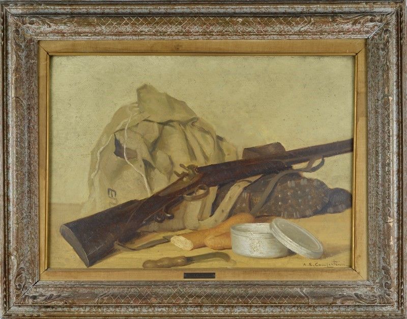 Gianfranco Campestrini - Natura Morta con Fucile