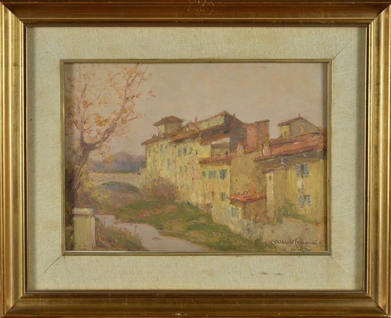 Alberto Cecconi - Vecchie Case sul Mugnone