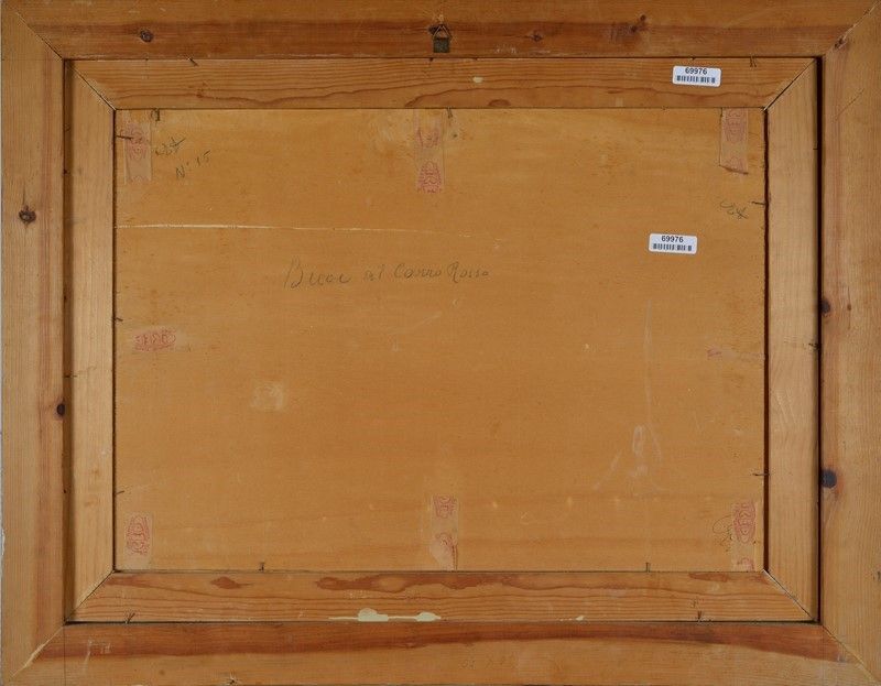 Carlo Domenici - Buoi al Carro Rosso