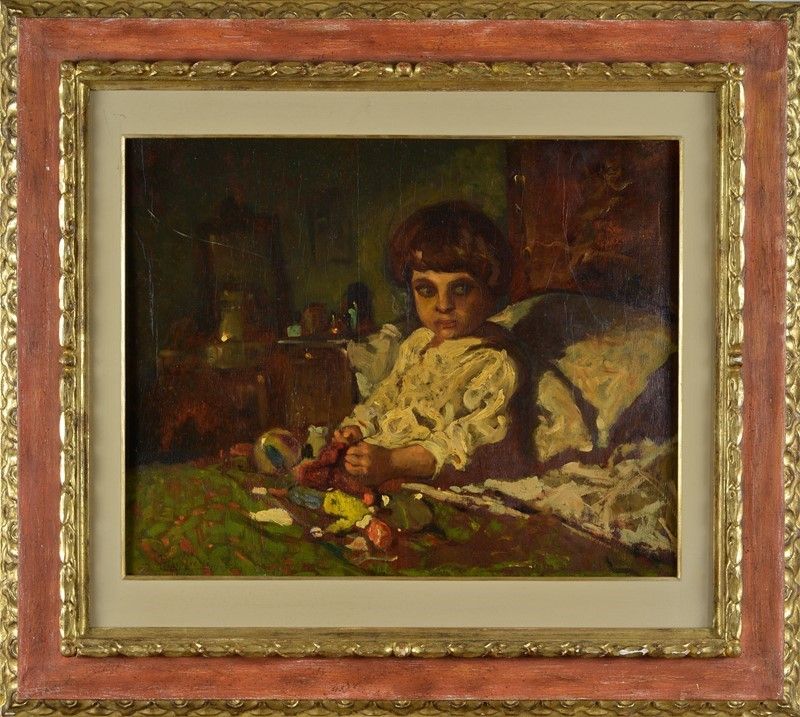 Cafiero Filippelli - Bambina nel Letto