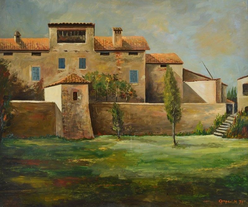 Marino Campari - Scorcio di Paese