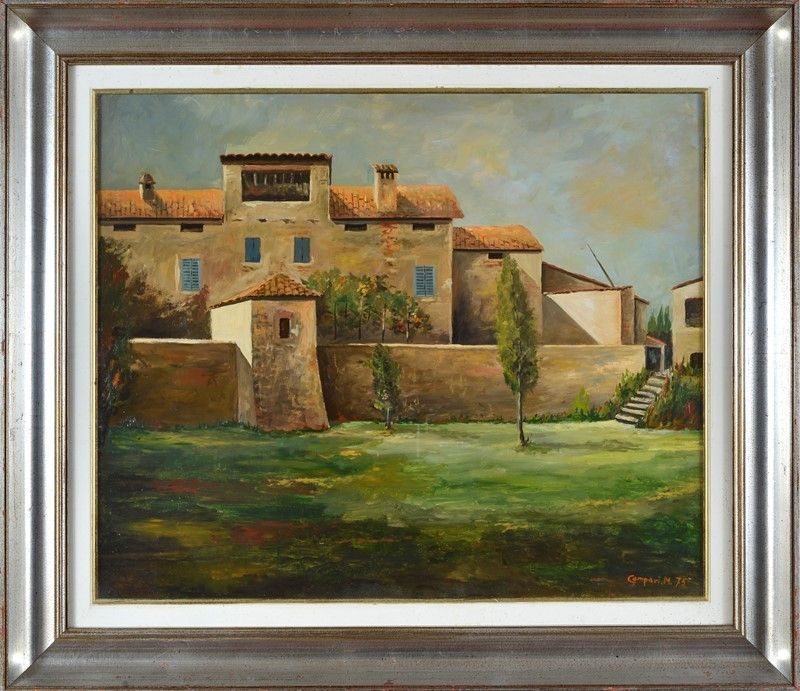 Marino Campari - Scorcio di Paese