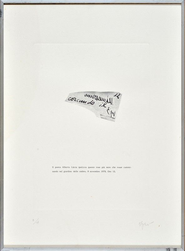 Emilio Isgr&#242; - The poet Alberto Lucia speculates