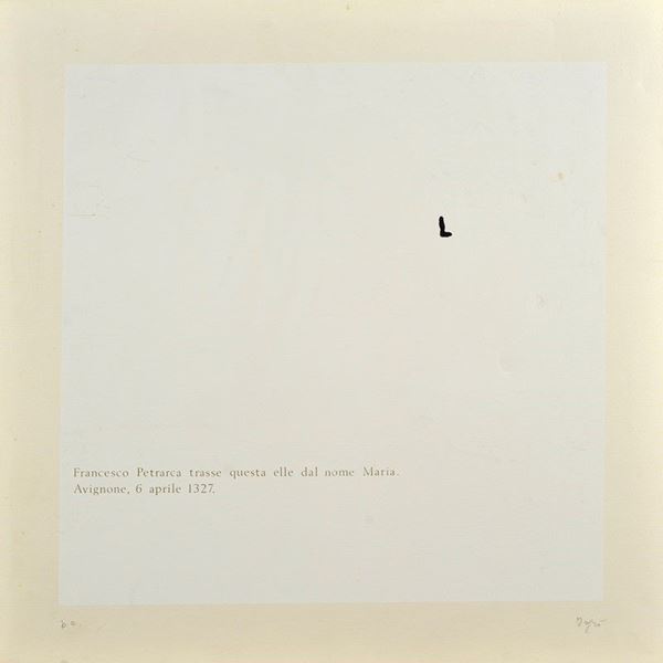 Emilio Isgr&#242; : Elle  - Screen printing - Auction Modern and Contemporary art - II - Galleria Pananti Casa d'Aste