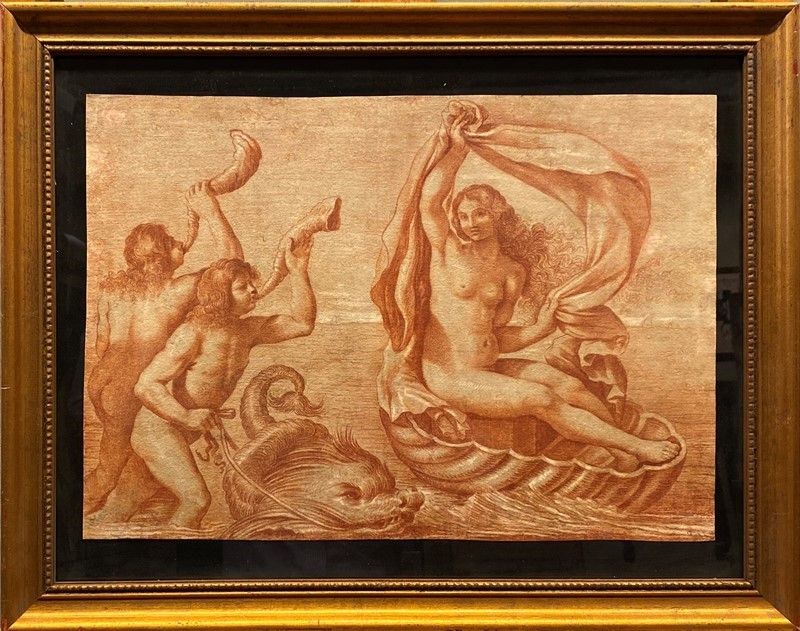 Attr. a Benedetto Gennari Jr. - Galatea Accompagnata da Due Tritoni