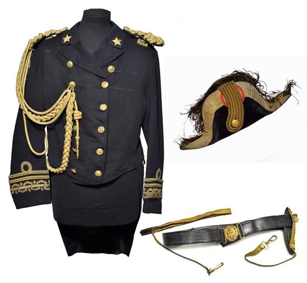 Grande Uniforme da Viceammiraglio della Regia Marina