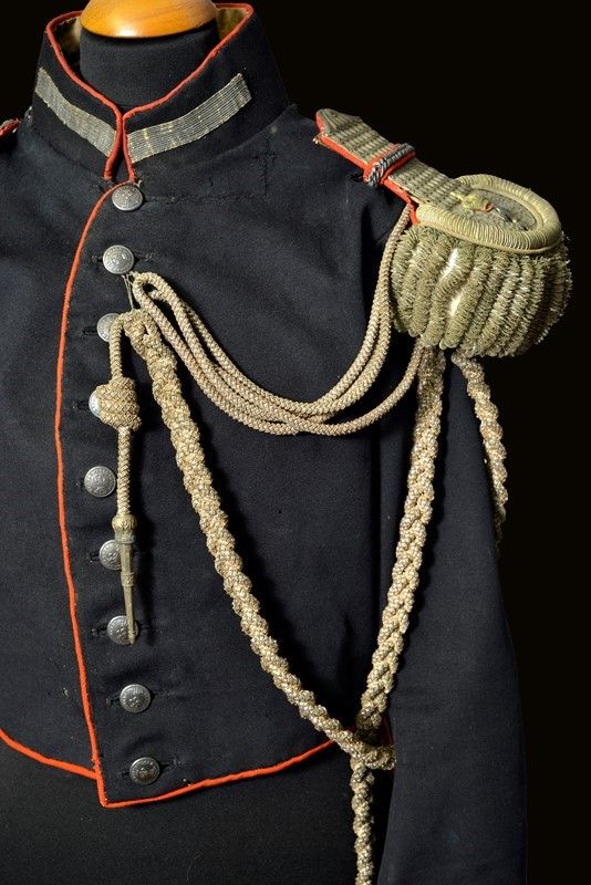 Uniforme da Maggiore della Gendarmeria Borbonica