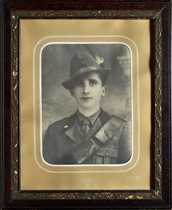 Photograph of a gunner