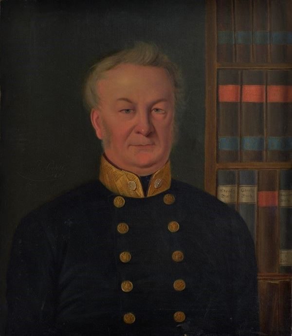 Ritratto di funzionario dell'Amministrazione Militare  Asburgica