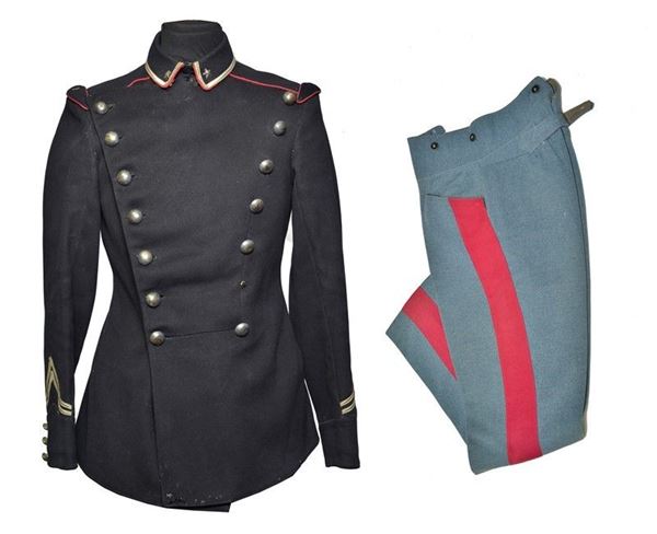 Uniform of a Pupil of the Military Academy of the Royal Army