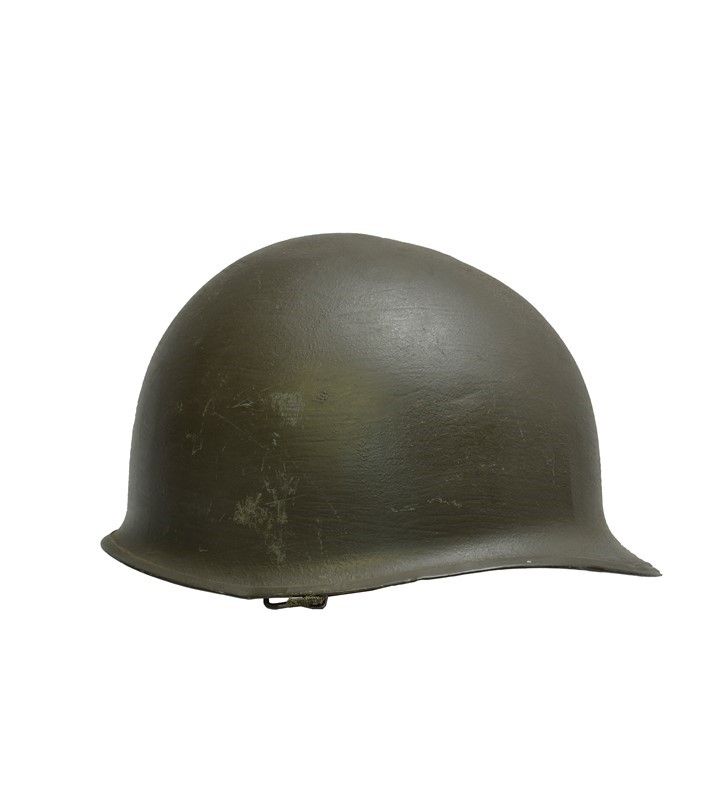 Bandiera degli U.s.a. ed Elmetto M1