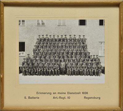 Fotografia Militare di Artiglieria della Heer