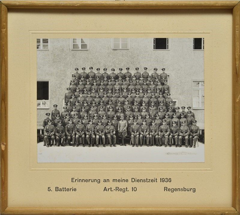 Fotografia Militare di Artiglieria della Heer
