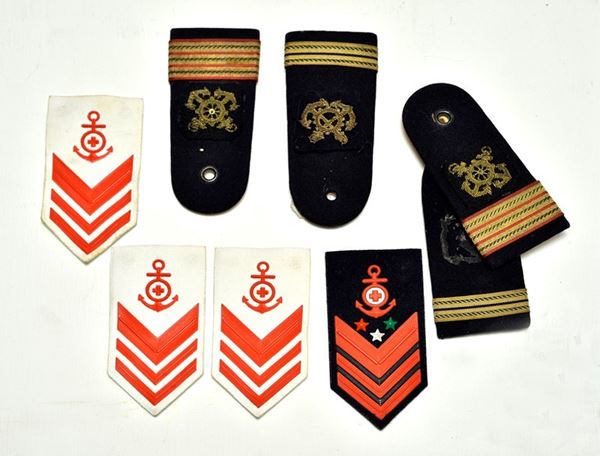 Lotto di fregi della Marina Militare  - Asta ARMI ANTICHE E MILITARIA - Galleria Pananti Casa d'Aste